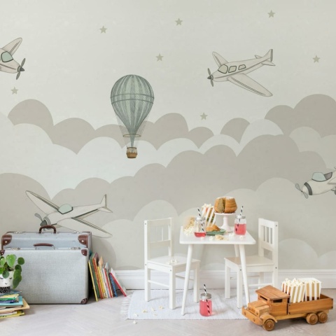 Fototapet, Fly Away, Pastel, Rebel Walls