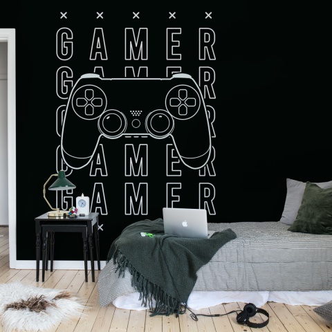 Fototapet, Gamer, Black, Rebel Walls - Img 3