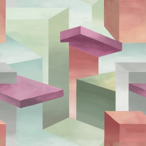 Fototapet, Geometrics, Multi, Rebel Walls - Img 2