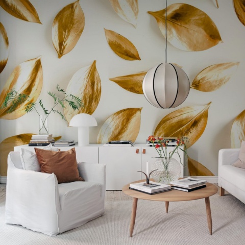 Fototapet, Golden Leaves, Rebel Walls - Img 4