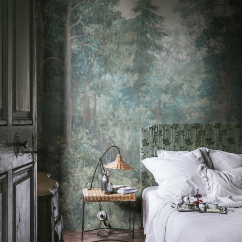 Fototapet, Green Wood, Emerald, Rebel Walls - Img 5