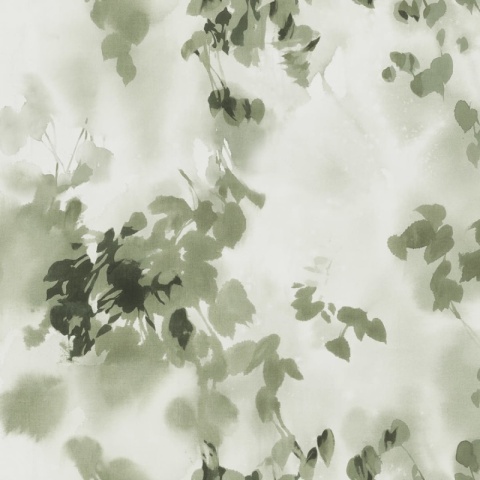 Fototapet, Hazy Leaves, Green, Rebel Walls - Img 2