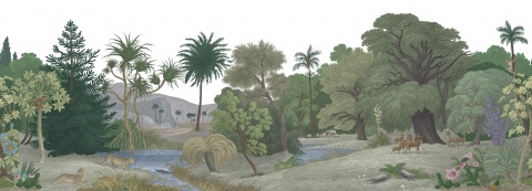 Fototapet, Jungle Land, Color, Rebel Walls - Img 2