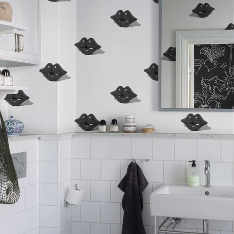 Fototapet, Kissing Booth, Black, Rebel Walls - Img 7
