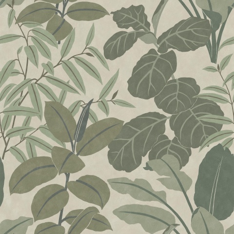 Fototapet lavabil, Grand Leaves 9628W - Img 3