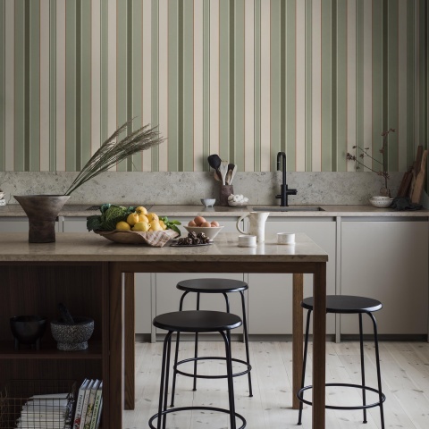 Fototapet lavabil, Stockholm Stripe 9791W