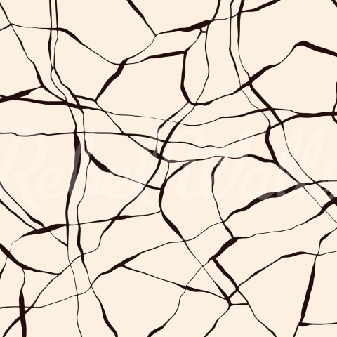 Fototapet, Line Art, Beige, Rebel Walls - Img 2