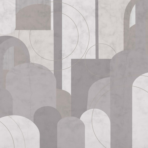 Fototapet, Lovely Arches, Gray, Rebel Walls - Img 5