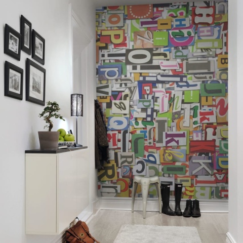Fototapet, Magazine Letters, Rebel Walls - Img 4