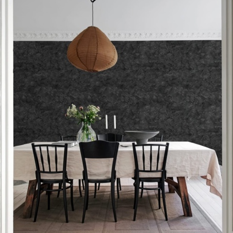 Fototapet, Marble, Black, Rebel Walls