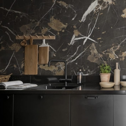 Fototapet, Marble Stone, Brown, Rebel Walls