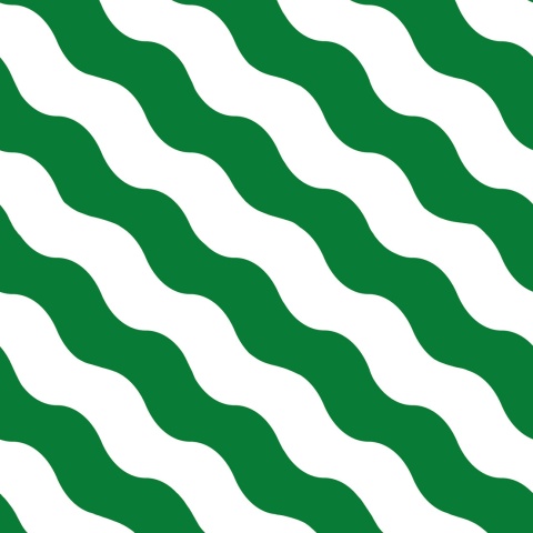Fototapet, Polka Stripe, Green, Rebel Walls - Img 2