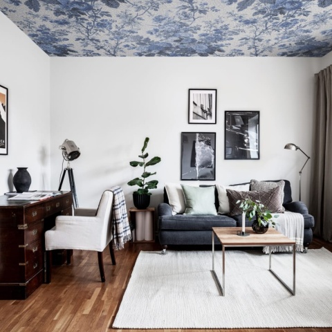 Fototapet, Porcelain, Blue, Rebel Walls - Img 8