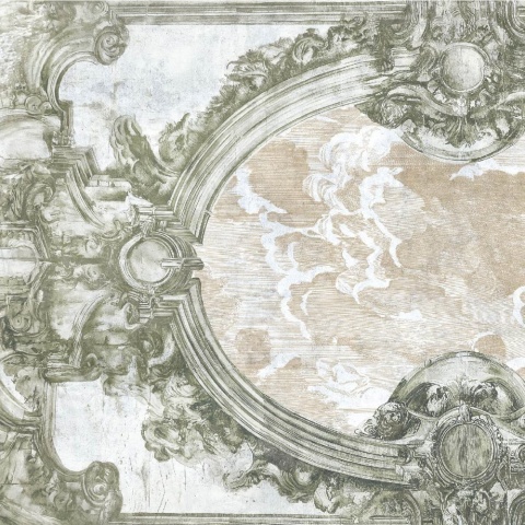Fototapet Porcelain Sky, Cream - personalizat, VLAdiLA - Img 4