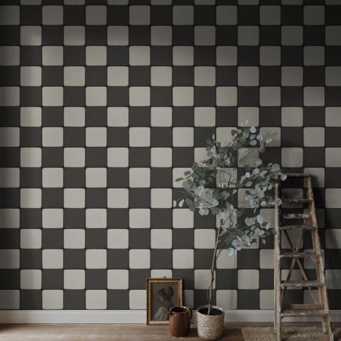 Fototapet, Porcelain Tiles, Graphite, Rebel Walls - Img 4