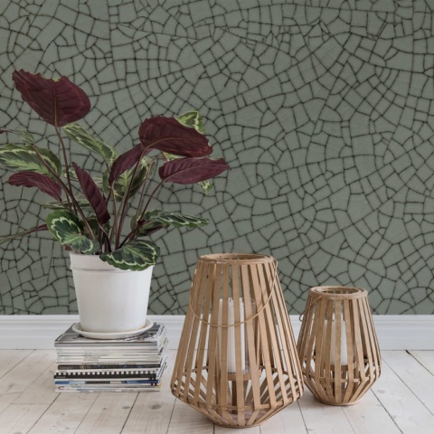 Fototapet, Raku Crackle, Jade, Rebel Walls - Img 5