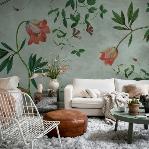Fototapet, Romantic Garden, Sky Blue, Rebel Walls - Img 4