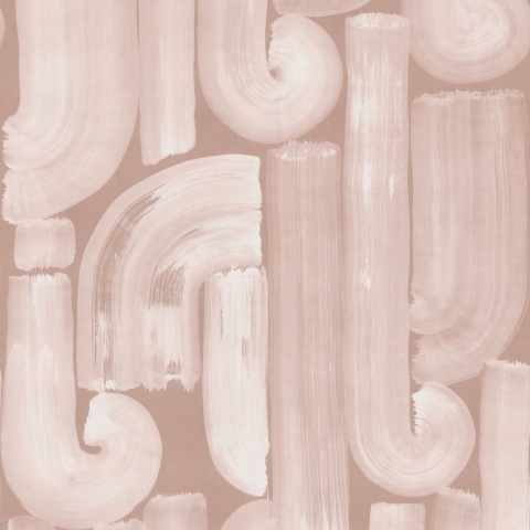 Fototapet, Smooth Brush, Pink, Rebel Walls - Img 2
