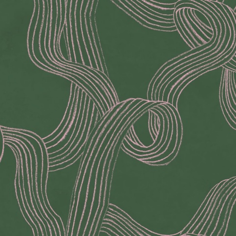 Fototapet, Stripes Repeatable, Green, Rebel Walls - Img 5