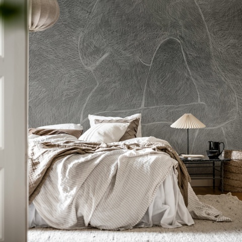 Fototapet, Subtle Figure, Black & White, Rebel Walls