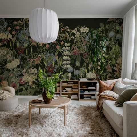 Fototapet, Summerland, Black, Rebel Walls