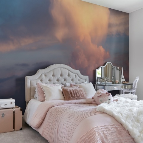 Fototapet, Sunset Clouds, Rebel Walls