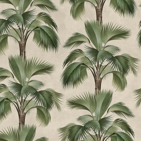 Fototapet, Tropical Rhythm, Beige, Rebel Walls - Img 2
