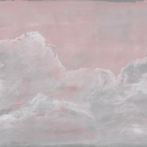 Fototapet, Up in the Clouds, Pink, Rebel Walls - Img 2