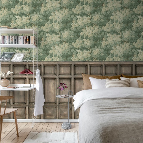 Fototapet, Vintage Foliage, Panels, Rebel Walls - Img 3