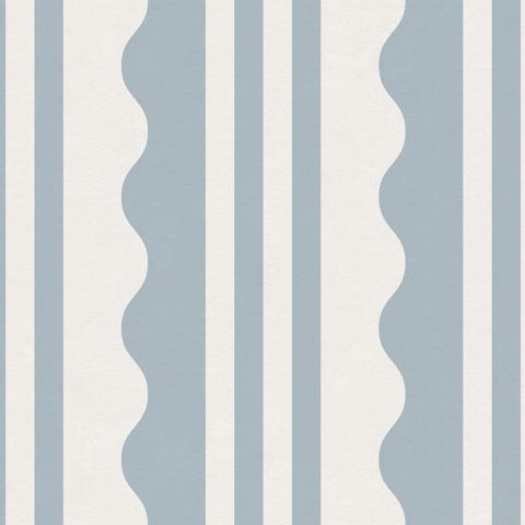 Fototapet, Wavy Stripe, Blue, Rebel Walls - Img 2