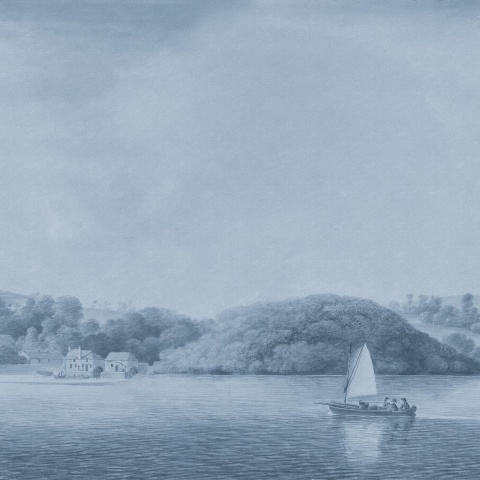Fototapet, Weekend Sail, Blue, Rebel Walls - Img 2
