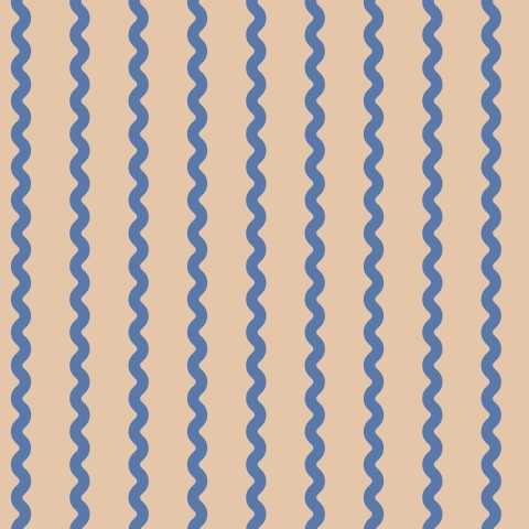 Fototapet, Wobbly Stripe, Blue, Rebel Walls - Img 2