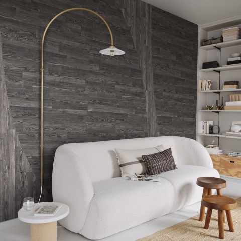 Fototapet, Woodline, Gray, Rebel Walls - Img 4