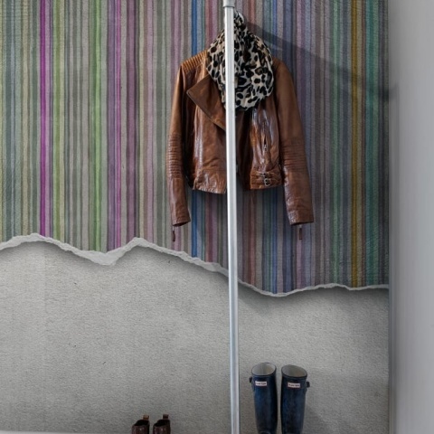 Fototapet, Worn Wall, Multi Stripe, Rebel Walls - Img 4