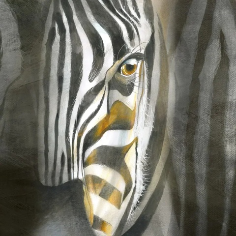 Fototapet Zebra Interrupted, VLAdiLA - Img 2