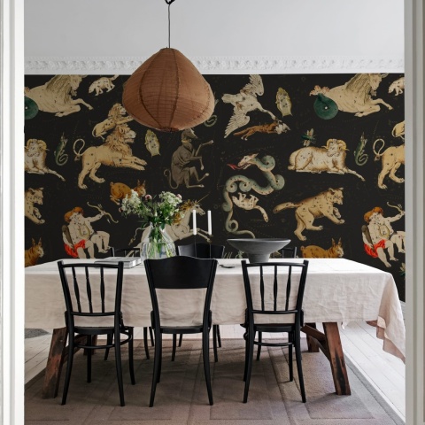 Fototapet, Zodiac, Night, Rebel Walls