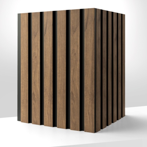 Panou riflaj decorativ 3D Olmo, Oak Craft, 12.2x1.2x270 cm - Img 4