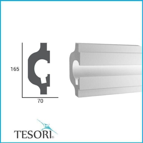 Profil scafa LED KD119 - 7x16.5x115 cm - Img 2