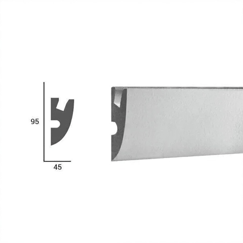 Profil scafa LED KD304 - 9.5x4.5x115 cm - Img 2