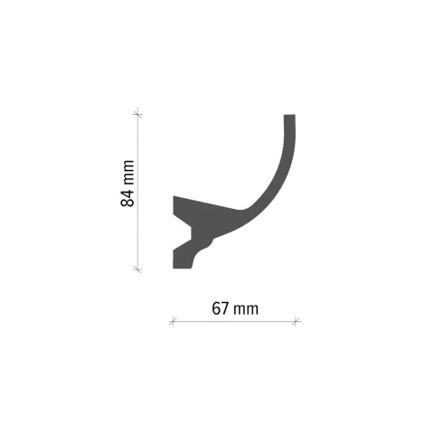 Profil scafa LED KF715 - 8.4x6.7x200 cm - Img 2