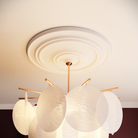 Rozeta din poliuretan, Manavi, R117 - Ø 56 cm - Img 2