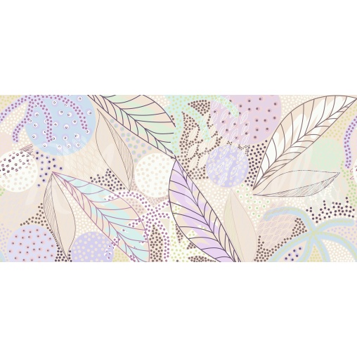 Tapet Artsy Leafs, Lilac, Rebel Walls - Img 2