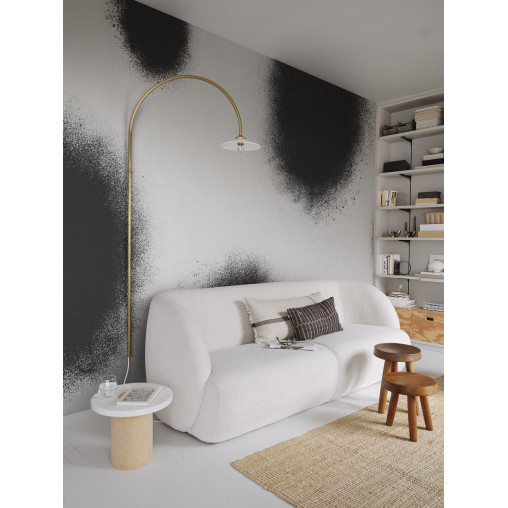 Tapet Ash Dots, Graphite, Rebel Walls