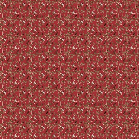 Tapet Birds Prosperity, Ruby, Coordonne 5mp / rola - Img 3