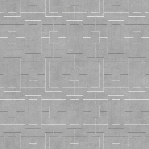 Tapet Fretwork, Concrete, Coordonne, 5mp / rola - Img 2