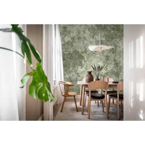 Tapet Grapevine Silhouette, Green, Rebel Walls