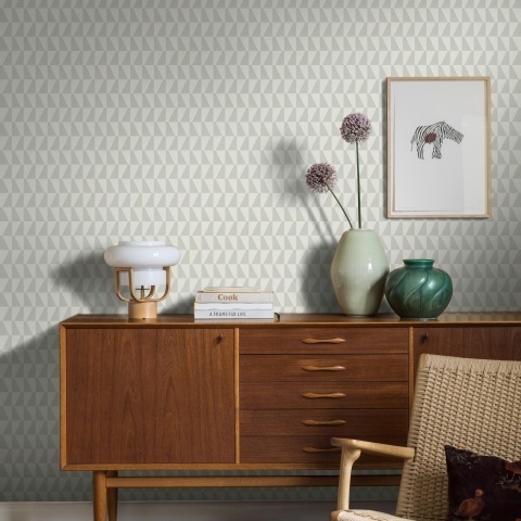 Tapet lavabil, Arne Jacobsen Trapez 1779, 5.3mp / rola