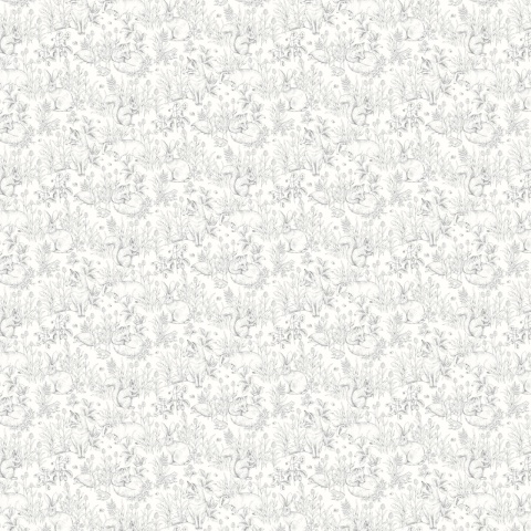Tapet lavabil, Forest Friends 7478, 5.3mp / rola - Img 2