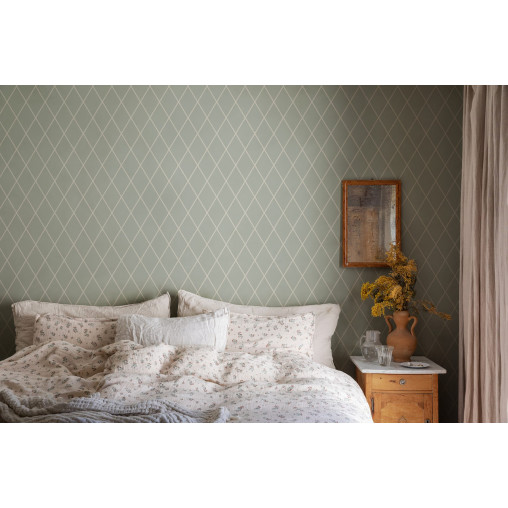 Tapet lavabil Gabriel Sage Green, Sandberg, 5.3mp / rola