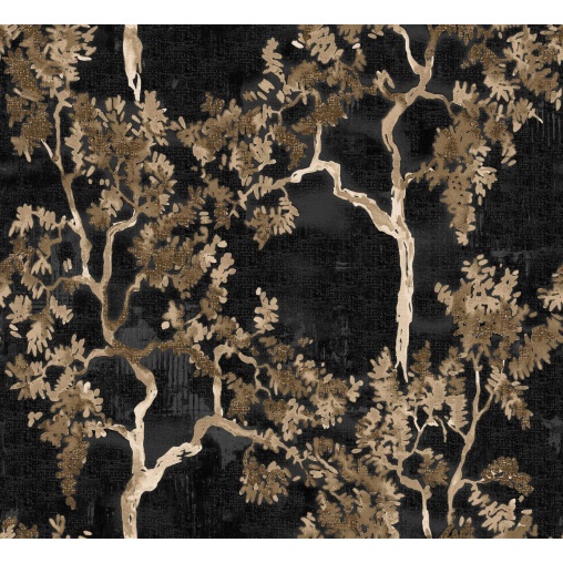 Tapet lavabil Willow Poem, Onyx, Coordonne 5mp / rola - Img 2